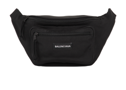 Explorer Belt Bag, Canvas, Black, 527277, DB, 3*